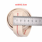 1Meter Kerosene Lamp Wick Braided Cotton Wick Flat Cotton Oil Lamp Wick For Oil Lamp