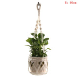 Hot Sales 100% Handmade Macrame Plant Hanger Plant Holder Flower /pot Hanger For Wall Decoration Countyard Garden