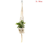 Hot Sales 100% Handmade Macrame Plant Hanger Plant Holder Flower /pot Hanger For Wall Decoration Countyard Garden