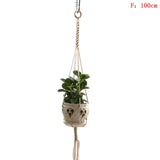 Hot Sales 100% Handmade Macrame Plant Hanger Plant Holder Flower /pot Hanger For Wall Decoration Countyard Garden