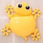 Bathroom Accessories Toothbrush Holder Wall Suction Cups Shower Holder Cute Sucker Toothbrush Holder Suction Hooks Bathroom Set