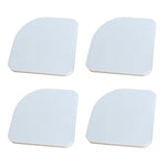 4pcs Multifunction Refrigerator Washing Machine Pad Anti Vibration Mat Non-slip Mats Stand Refrigerator Washing Machine Pads