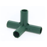 16MM PVC Fitting Stable Support Heavy Duty Greenhouse Frame Building Connector Right Angle 3 4 5-way Connector Garden Tool