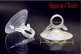 50-20mm Clear Sucker Suction Cups Mushroom Head Strong Vacuum Suckers Hooks Hanger For window decoration wedding Car glass