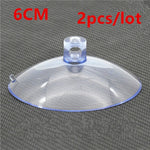 50-20mm Clear Sucker Suction Cups Mushroom Head Strong Vacuum Suckers Hooks Hanger For window decoration wedding Car glass