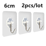 50-20mm Clear Sucker Suction Cups Mushroom Head Strong Vacuum Suckers Hooks Hanger For window decoration wedding Car glass