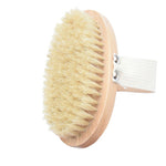 2020 Show Room High-grade Bamboo Bath Brush Bristles Horse Mane Bath Brush Mixed Massage Bath Brush Massage Shower Cleaning