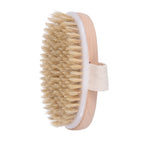 2020 Show Room High-grade Bamboo Bath Brush Bristles Horse Mane Bath Brush Mixed Massage Bath Brush Massage Shower Cleaning