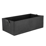 1Pcs Growing Bag Fabric Raised Garden Bed Square Garden Yard Flower Vegetable Plant Flower Planting Bag Planter Pot with Handles