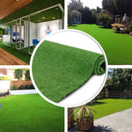 WHDZ 1M*1M/1M*2M Artificial Grass Turf Indoor Outdoor Rug Synthetic Fake Faux Grass Garden Lawn Landscape