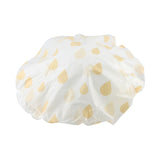 Waterproof shower cap adult female hair cover shower hat anti-smoke hair cap