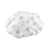 Waterproof shower cap adult female hair cover shower hat anti-smoke hair cap