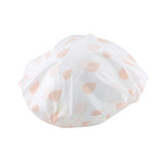 Waterproof shower cap adult female hair cover shower hat anti-smoke hair cap